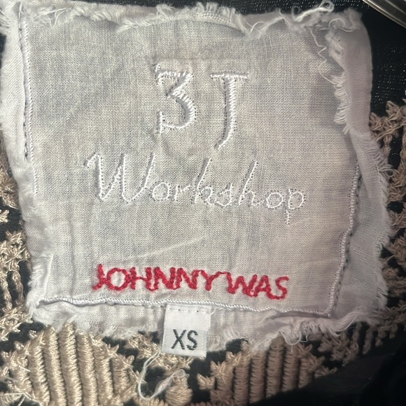 JOHNNY WAS Western Velvet Top - Picture 7 of 16